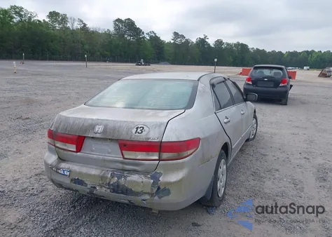 2004 Honda Accord 2.4 Lx from USA, damaged, VIN 1HGCM55324A107912